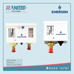 Emerson Adjustable Pressure Switch (PS1-PS2)