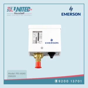Emerson Adjustable Pressure Switch PS1-A5AS