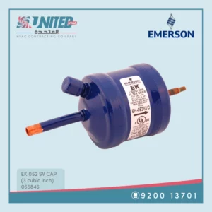 Emerson EK Cap Tube Filter Drier EK 052 SV CAP (5 cubic inch)