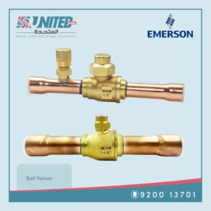 Emerson ball valves